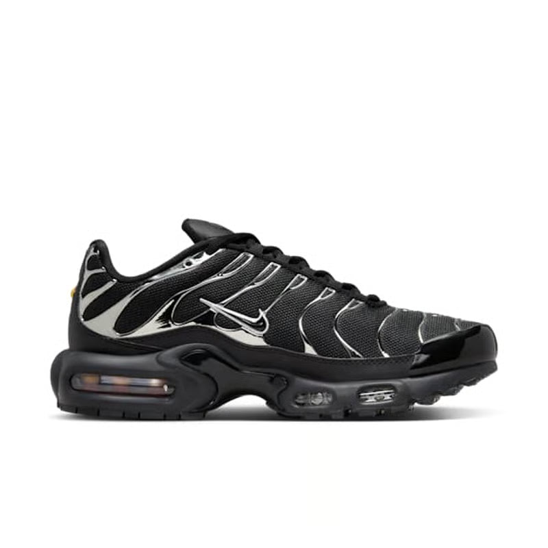 Nike Air Max Plus SE Black & Metallic Silver