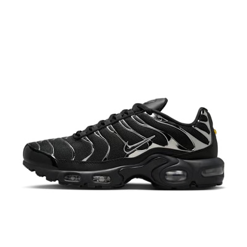 Nike Air Max Plus SE Black & Metallic Silver