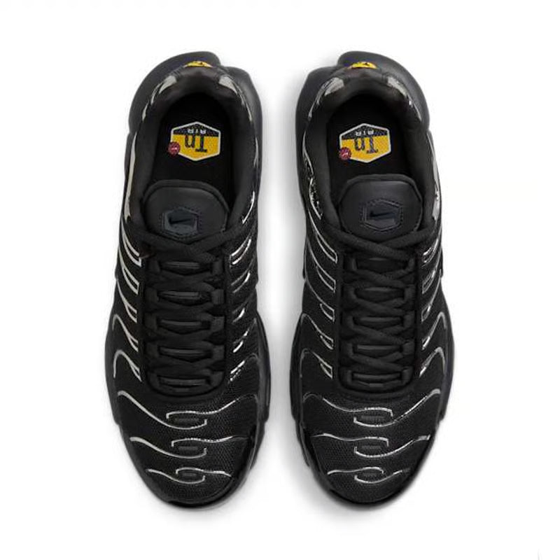Nike Air Max Plus SE Black & Metallic Silver